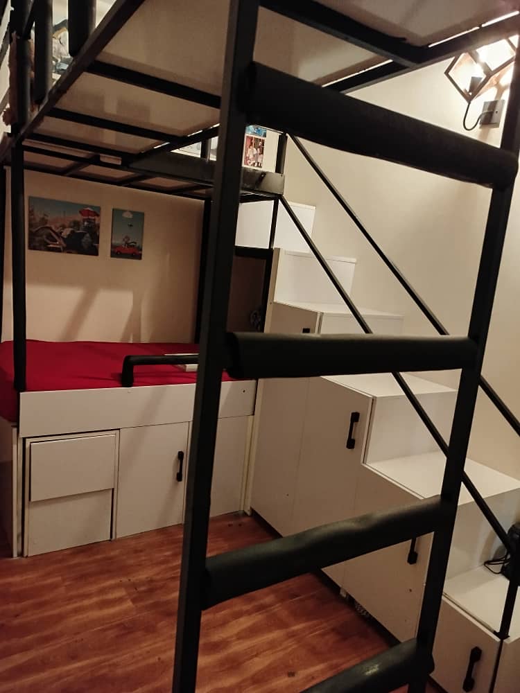 تخت خواب دو طبقه کودک