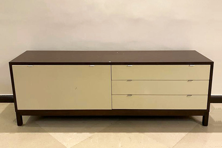 بوفه و دراور مدرن وارداتی شرکت bcm تایلند (روکش چوب)