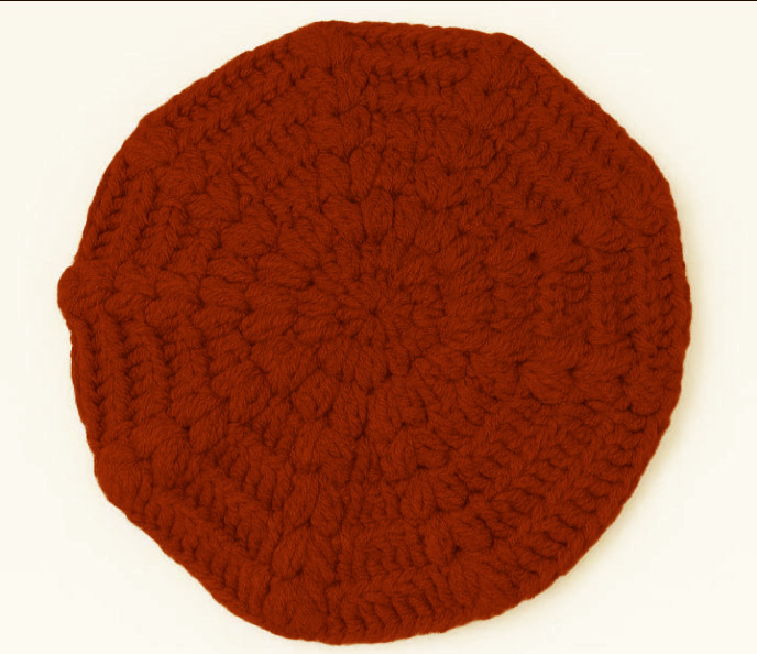 کلاه بافتنی دست باف زنانه