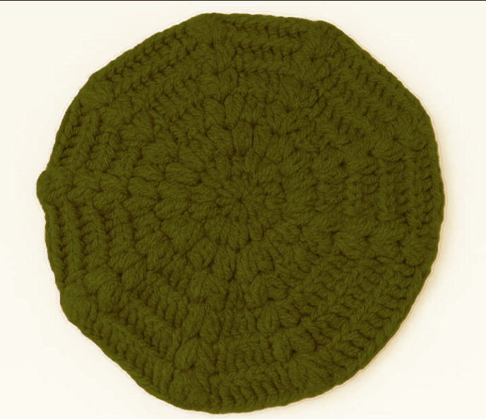 کلاه بافتنی دست باف زنانه