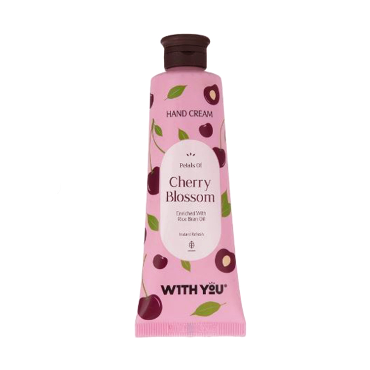 کرم مرطوب کننده دست حاوی عصاره شکوفه گیلاس و سبوس ویت یو