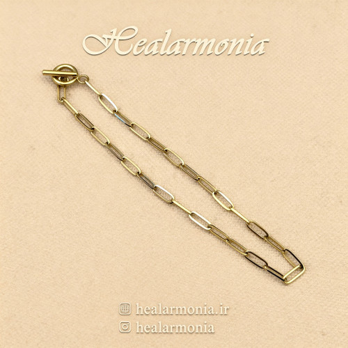 پابند زنجیری طلایی برند تاش - وارداتی