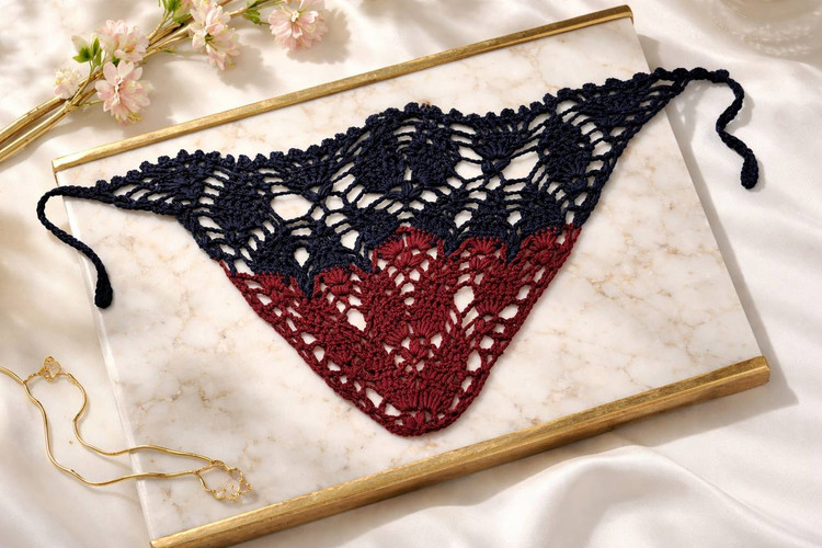 روسری کوچک سه گوش (لچک)