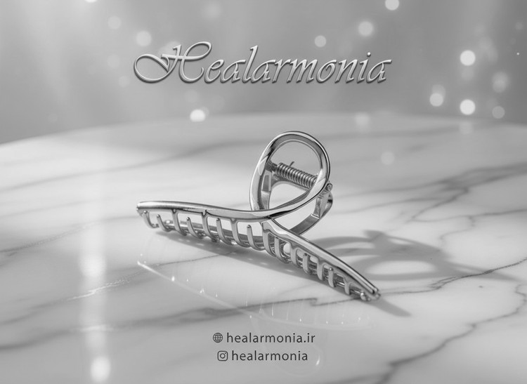 کلیپس مو زنانه فلزی طلایی برند اکسسورایز - وارداتی